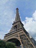 Fototapeta Paryż - Eiffel tower, Paris.