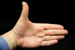 © Studiomiracle - A man's hand shows gestures.