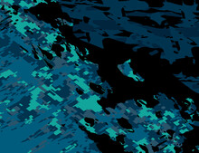 Digital Flyer Abstract Background  Color Aqua Deep Shade And Green Black Texture