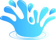 ©  GraphicsNinja - Blue water splash vector illustration set