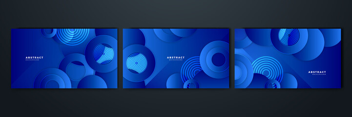 Abstract background with geometric shapes. Vector abstract graphic design banner pattern background template.