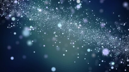 Wall Mural - abstract particles background animation