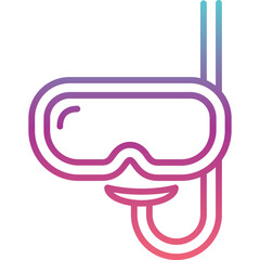 Sticker - Snorkel Icon 