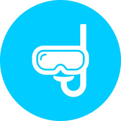 Sticker - Snorkel Icon 