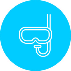 Sticker - snorkel Icon 