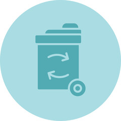 Sticker - Recycle Bin Icon 