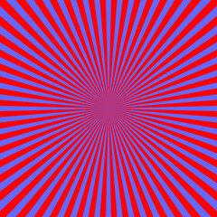 Poster - Sunburst, starburst radial and radiating lines, stripes