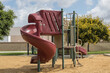 Playground in residential area public park
