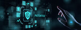 Fototapeta Kawa jest smaczna - Patented Patent Copyright Law Business technology concept.