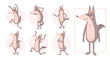© Macrovector - Wolf Cartoon Set
