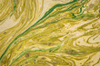 background of gold, green and brown Nepalese lokta paper Inspired from the grain of texture in granite stone,