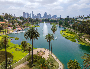 Wall Mural - Los Angeles skyline