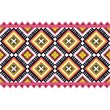 
Thai sarong pattern design
