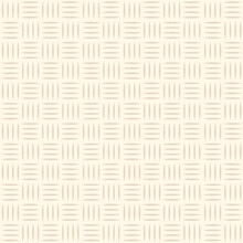 Natural Woven Texture Seamless Vector Pattern. Geometric Hatched Lines In Square Grid Design. Neutral Light Beige Color Background. Simple, Minimal Repeat Backdrop, Wallpaper Surface Art Print. 