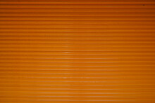 Orange Wood Background Close Up Of Wall Made Of Brown Wooden Planks