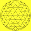 © suwandimam - Geodesic sphere graphic vector illustration, perfect for construction technology design, etc