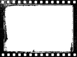 film frame with a transparent background
