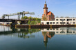 Dortmunder Hafen; Stadthafenbecken mit Altem Hafenamt