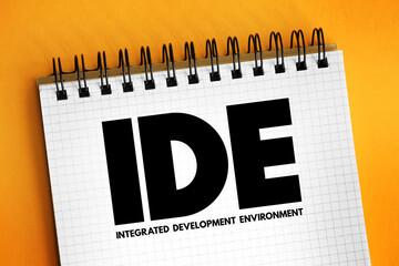 Wall Mural - ide - integrated development environment - software application that provides comprehensive faciliti