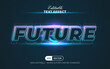 © Mockmenot - Future text effect neon style. Editable text effect.