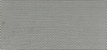 Old Grey Metal Grid Wicker Texture, Pattern Of Dots,Protective Grating Surface.