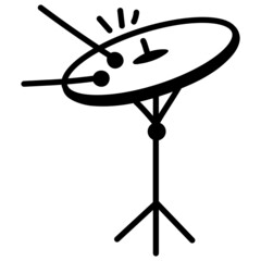 Sticker - Cymbal Drum