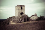 Fototapeta Kamienie - Polskie zamki, ruiny, mury obronne