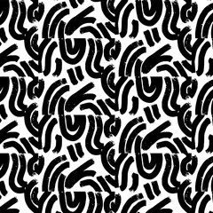 Vector hand drawn pattern with minimalistic illustration. Creative abstract artwork . Template for card, poster, banner, print for t-shirt, pin, badge, patch.