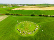 © MNStudio - Ballynoe stone circle, a prehistoric Bronze Age burial mound surrounded by a circular structure of standing stones dating from the Neolithic period, Nothern Ireland