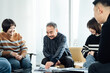 © ZQZ Studio/Stocksy - Group of business people brainstorming during a meeting