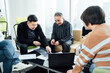 © ZQZ Studio/Stocksy - Group of business people brainstorming during a meeting