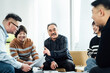 © ZQZ Studio/Stocksy - Group of business people brainstorming during a meeting