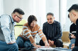 © ZQZ Studio/Stocksy - Group of business people brainstorming during a meeting