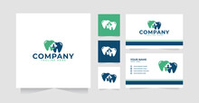 Dental Puzzle Doctor Logo Design Inspiration And Business Card