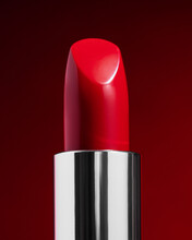 Red Lipstick Macro