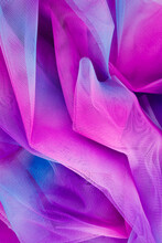 Multi-colored Fabric Close Up