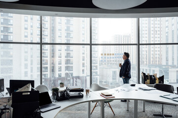 Businessman in the office