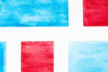 White Red And Blue Pattern Background