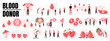 world blood donor day illustration vector design