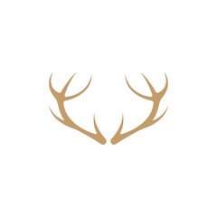 Wall Mural - Antler logo icon design illustration