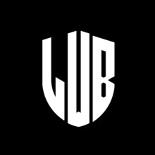 LWB Letter Logo Design. LWB Modern Letter Logo With Black Background. LWB Creative  Letter Logo. Simple And Modern Letter Logo. Vector Logo Modern Alphabet Font Overlap Style. Initial Letters LWB  