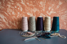 Colored Wool Yarn