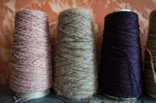 Colored Wool Yarn