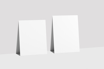 Wall Mural - Realistic paper mockup blank 