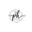 © Rensi - PH signature logo template vector