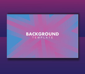 Poster - purple color gradient abstract background design template