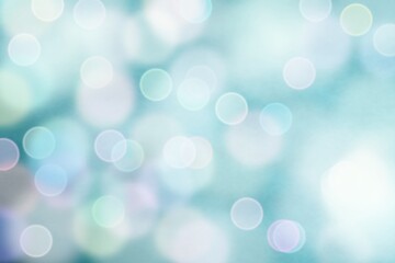Blue abstract bokeh beautiful background blur.