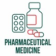 Tablets, capsules and medicines. Pharmaceutical medicine. Medical and health icon on white background. Editable vector stroke.