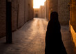 Iranian veiled woman in Yadz
