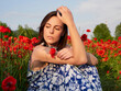 © Stocked House Studio - woman in poppy field